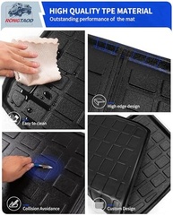 Tapete de Porta-Malas e Encosto Jeep Grand Cherokee L 2021-2023: Proteção Total All-Weather - imagem 5