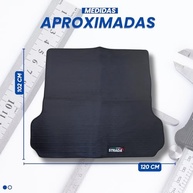 Kit Tapetes Internos e Porta Malas Premium para Strada Cabine Dupla 2020-2025: Impermeável e Emborrachado - imagem 4