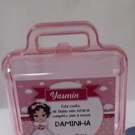 Maleta Acrílica Personalizada: Lembrancinha Pajem/Daminha - imagem 1