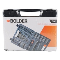 Maleta de Brocas e Bits 114 Peças: Precisão Bolder - imagem 1