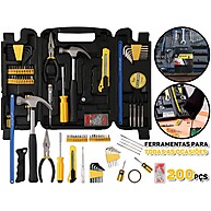 Maleta de Ferramentas 200 Peças Hutz: Seu Kit Completo! - imagem 1
