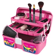Maleta de Maquiagem Rosa: Organize Tudo! - imagem 1