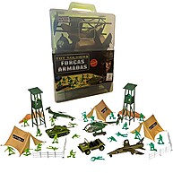 Maleta Forças Armadas Gulliver 0602 – 76 Peças para Aventuras - imagem 1