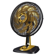 Ventilador de Mesa Neo Air 15 Preto/Dourado 110V Mallory - Potente e Silencioso - imagem 1
