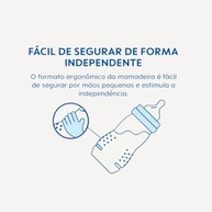 Mamadeira MAM Easy Active 270ml com Bico Skinsoft - Estimule a Independência do Bebê - imagem 5