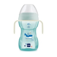 Copo Mam Fun to Drink Night 270ml Azul - Transição Segura e Divertida para Bebês - imagem 2