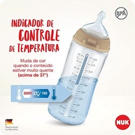 NUK Mamadeira com Controle de Temperatura 360ml - Azul - imagem 4