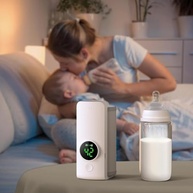 Aquecedor de Mamadeira Portátil Ymiko - USB Recarregável com 6 Temperaturas - imagem 3