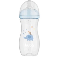 Mamadeira Easy Flow Elefante Azul 330ml - Sistema Anticólico BPA Free - imagem 2
