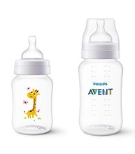 Mamadeira Anti-Colic Girafa Combo - Philips Avent 260ml + 330ml com Bico Número 4 - imagem 3