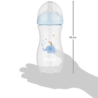 Mamadeira Easy Flow Elefante Azul 330ml - Sistema Anticólico BPA Free - imagem 4