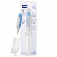 Escova para Mamadeira 3 em 1 Chicco – Limpeza Completa e Segura para Bebês - imagem 1