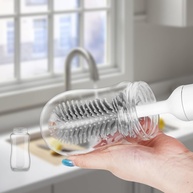 Limpador Elétrico de Mamadeira 360° com Escovas Silicone - Seguro, Eficiente e Sem Esforço - imagem 1