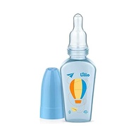 Lillo Mamadeira Chuquinha Primeiros Passos 50ml Azul - Bico Macio Silicone Segurança - imagem 3