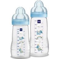 Mamadeira MAM Easy Active: Kit 2 Unidades 270/330ml - imagem 1