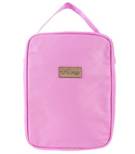 Bolsa Térmica Infantil Rosa Bebê - Porta Mamadeira e Marmita com Alça - imagem 3