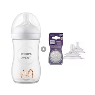 Mamadeira Pétala Avent 3.0 Girafa 260ml com Bico Natural Response - Transição Suave do Seio à Mamadeira - imagem 2