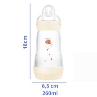 Mamadeira MAM Anticólica Easy Start Starter Set - 130ml + 260ml - Conforto Total para Bebês - imagem 3