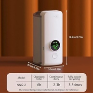 Aquecedor de Mamadeira Portátil Ymiko - USB Recarregável com 6 Temperaturas - imagem 4