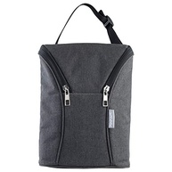 Bolsa Térmica Porta Mamadeiras para Bebê - Isolamento Total e Praticidade na Cor Preto - imagem 2