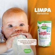 Kit 2 Refis Limpa Mamadeiras Bioclub® - Higienizador Natural Vegano e Orgânico para Mamadeiras e Utensílios do Bebê - imagem 4