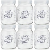 Pote de Vidro para Leite Materno Super Mamãe 200ml - 6 Unidades | Seguro, Livre de BPA e Ideal para Congelamento - imagem 2
