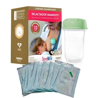 Relactador MamaTutti - Kit Completo para Suplementação e Relactação Segura | 10 Tubos, 120ml, Livre de BPA - imagem 1