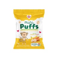 Kit 2X: Snack Infantil Puffs Banana e Cenoura Nhami Mami 15g - imagem 2