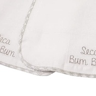 Pano de Boca para Bebê Seca Bum Mami 20x20cm | 4 Unidades Macias em Algodão 100% - imagem 5