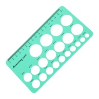KIMISS Régua de Medição de Mamilo para Mães - Silicone Macio com Fita Flexível 1,5m para Escolha Certa do Flange e Amamentação Confortável - imagem 1