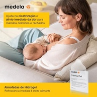 Almofadas de Hidrogel Medela - Alívio Imediato para Mamilos Rachados e Conforto Duradouro - imagem 3