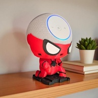 Suporte Alexa Echo Dot MAX Homem Aranha Spider Man - Decoração Criativa e Funcional para Fãs - imagem 5