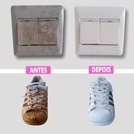 Kit 10 Esponjas Mágicas Tira Manchas - Limpeza Sem Esforço com Água - imagem 5