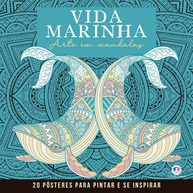 Mandalas da Vida Marinha: Livro para Colorir e Relaxar - imagem 1