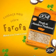 D´Cheff Farofa De Mandioca Tradicional 300 Gramas - imagem 3