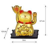 Gato da Sorte Japonês Maneki Neko com Mão Mágica - Atrai Boa Sorte e Prosperidade - imagem 2