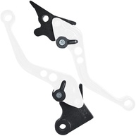 Manete Esportivo com Regulagem para CG 125, 150, 160 Fan/Titan (2000+) - Branco - imagem 1
