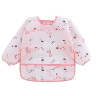 Babador Manga Longa Impermeável BLW - Kit com 2 Unidades Estampa Flamingo - imagem 5