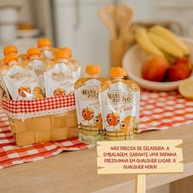 Natuzinho, Papinha Orgânica para Bebê, Sabor Manga e Maçã, Sem Açúcar, Aditivos ou Conservantes, Estimula o Paladar, 99g - imagem 5