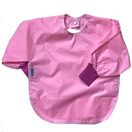 Babador Manga Longa Liso (rosa) - imagem 2