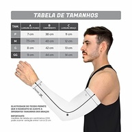 Manguito Longo Elástico Basic Muvin – Par – Mangote – Proteção Solar - FPS UV50+ - Refletivo - Tecido Dry – Elástico na Barra – Se Ajusta ao Corpo Sem Apertar – Proteção – Conforto - Vôlei - imagem 4