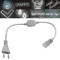 Conector Plug Mangueira Neon LED Bivolt 48 cm - Iluminação Moderna com Fonte Embutida - imagem 2