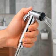 Ducha Higiênica Inox 304 com Gatilho Pressurizado e Mangueira 1,5m - Sistema Antivazamento - imagem 5