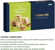 Manjar Turco Doce Árabe de Pistache 250g OGUT - imagem 1