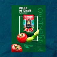 Molho de Tomate Manjericão 200g | Produto Orgânico | Molho Pronto | Bendita Roça - imagem 2