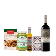 kit gourmet Risoto de Manjericão com Pesto Trufado preparo facil+ receita - imagem 1