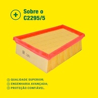 Filtro de Ar MANN-FILTER C 2295/5 Original para Ford: Proteção Superior e Desempenho Otimizado - imagem 4