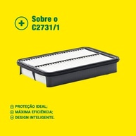 Filtro de Ar MANN-FILTER C 2731/1: Proteção Superior para seu Toyota - imagem 4