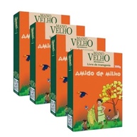 Kit 4X: Amido de Milho Não Transgênico Mano Velho 200g - imagem 1