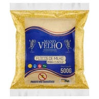 Kit 2X: Flocos de Milho para Cuscuz Natural Mano Velho 500g - imagem 2